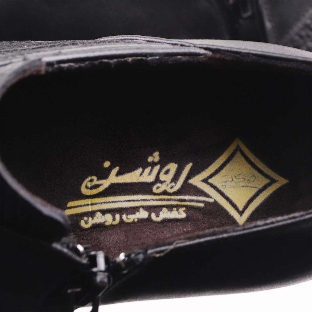 کفش طبی پاشنه‌دار زنانه دکتر روشن مدل سیمین کد 01 با پاشنه 7 سانتی